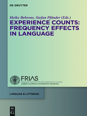 cover image of Experience Counts